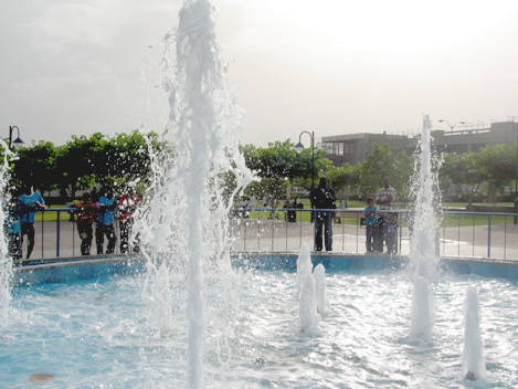 fountain water mannerism